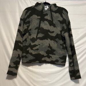 Victoria Secret’s (PINK) Camouflage Hooded Sweater